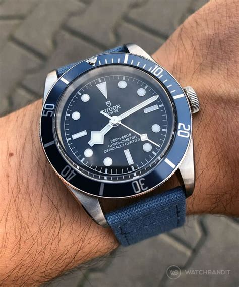 tudor chrono blue review|tudor black bay chrono blue.